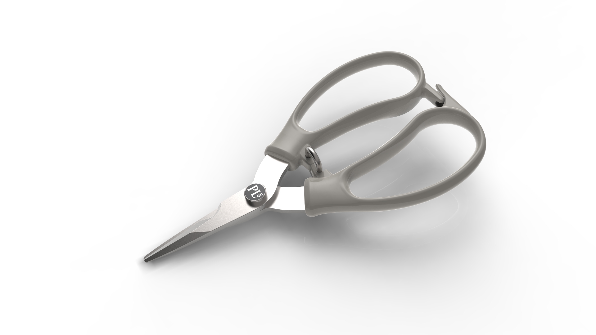 Resolved kitchen shears rendering