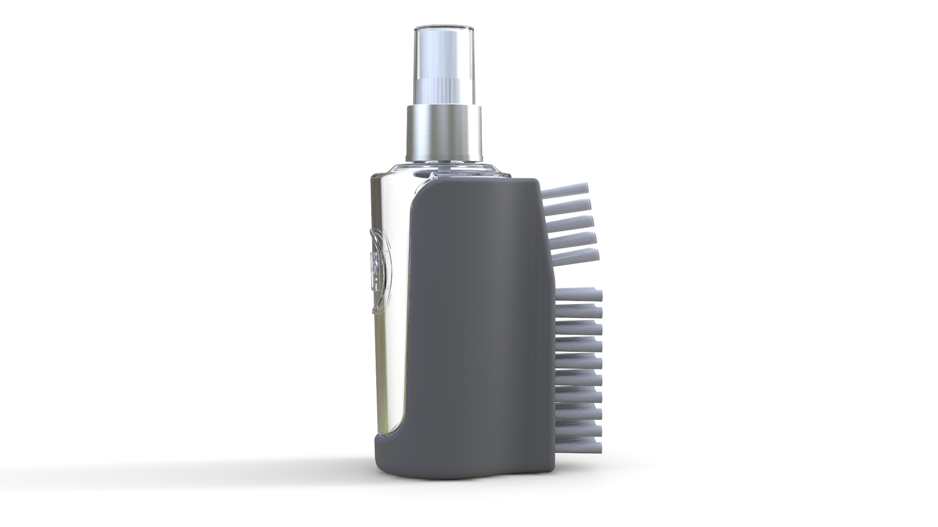 V-spray brush product rendering