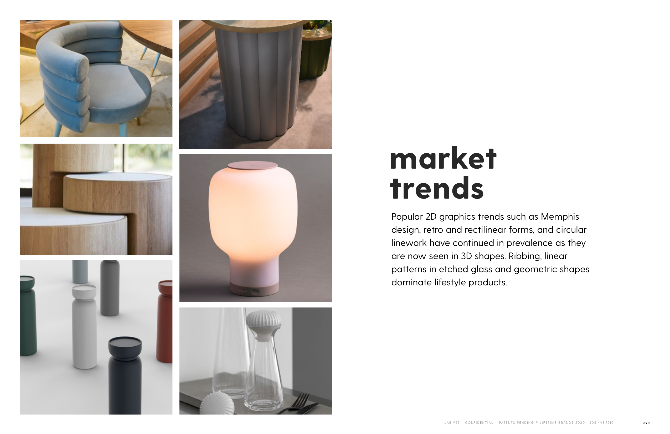Market-trend excerpt from the creative brief